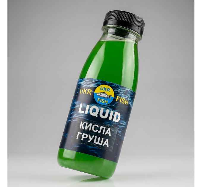 Ліквід Liquid Кисла груша рідка добавка UKR FISH 300 мл, на прикорм для залучення риби в місце корму
