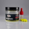 Pop up бойл АНАНАС 8 мм UKR FISH Плаваюча насадка для лову коропа, карася та амура та для флет-фідера