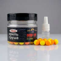 Pop Up Fluro UKR FISH 10mm 30g Криль Груша