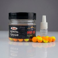 Pop Up Fluro UKR FISH  8mm 30g Криль Груша