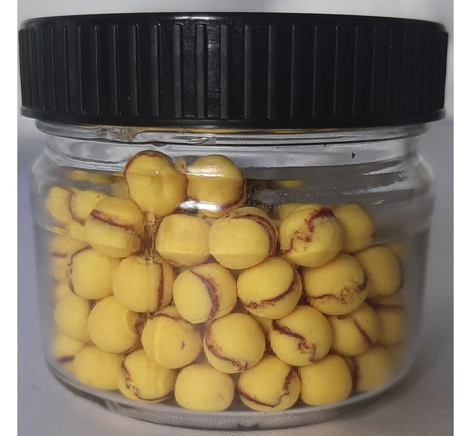 Pop up бойл TIGER NUTS 6 мм UKR FISH Плаваюча насадка для коропа, карася та амура та для флет-фідера