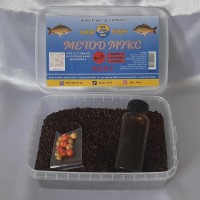 Прикорм для риби Метод МІКС KRILL КРІЛЬ 3 в 1  UKR FISH на фідер та флет-метод, для ловлі карпа амура карася