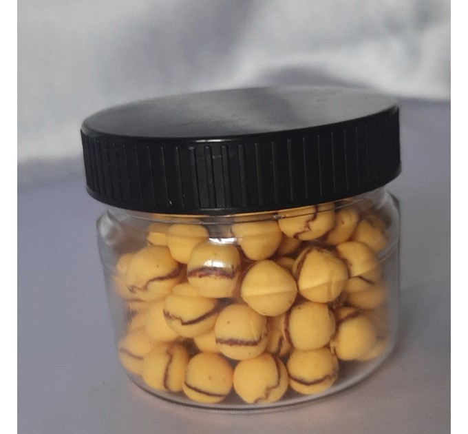 Pop up бойл KRILL КРИЛЬ 8 мм UKR FISH Плаваюча насадка для лову коропа, карася та амура та для флет-фідера