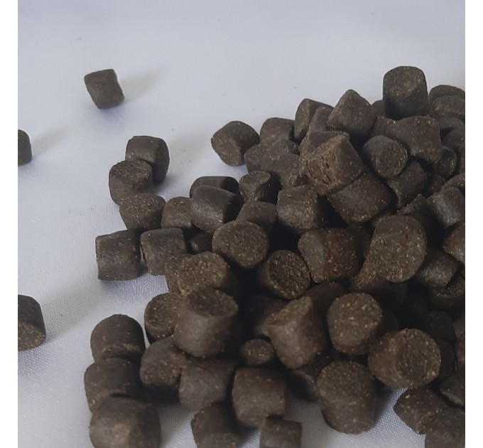 Pellets KRILL 8,11 мм 500 г UKR FISH Карповий пеллетс для методної годівниці, пеллети для лову риби