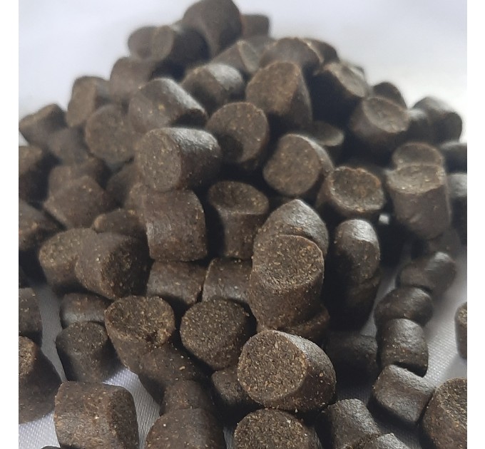 Pellets KRILL 8,11 мм 500 г UKR FISH Карповий пеллетс для методної годівниці, пеллети для лову риби