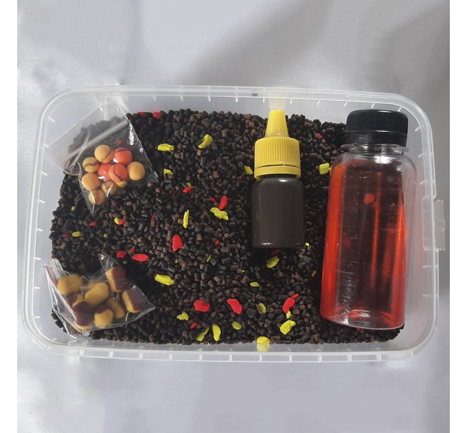 Прикорм для риби Метод МІКС Слива-Ананас 4 в 1 UKR FISH с добавкою GST + FLURO DIP В ПОДАРУНОК