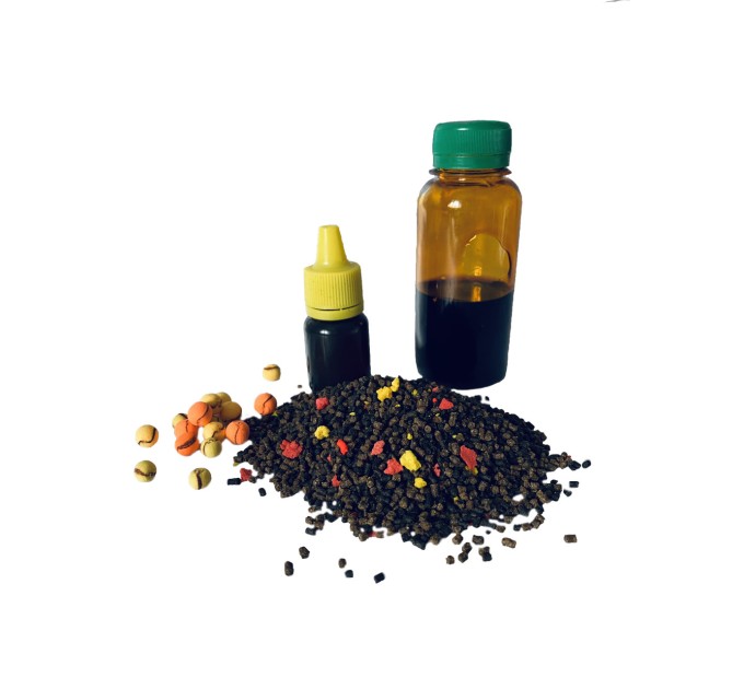 Прикорм для риби Метод МІКС "Горох кукурудза" на фідер та флет-метод 4 в 1 UKR FISH підгодовування на коропа, амура