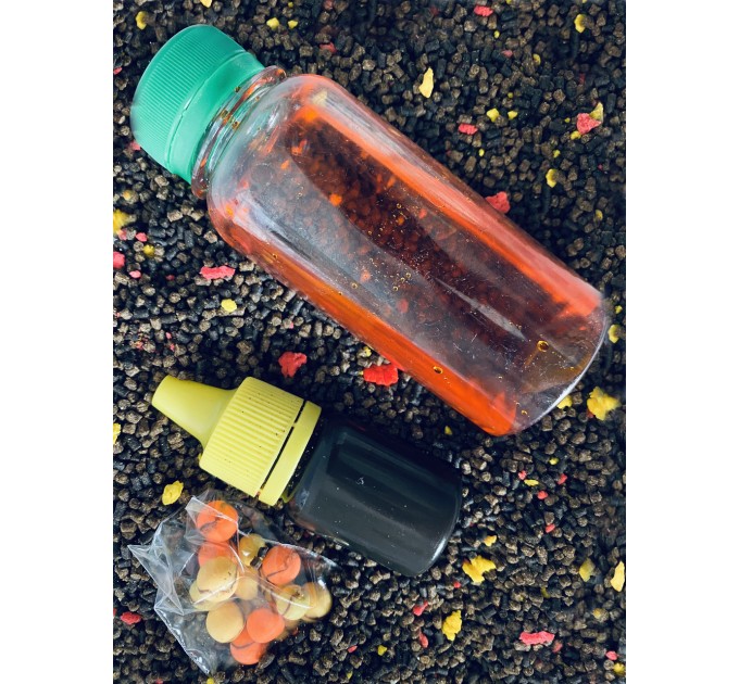 Прикорм для риби Метод МІКС "Слива ананас" на фідер та флет-метод 4 в 1 UKR FISH підгодовування на коропа