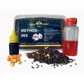 Прикорм для риби Метод МІКС "Фруктовий мікс" на фідер та флет-метод 4 в 1 UKR FISH підгодовування на коропа