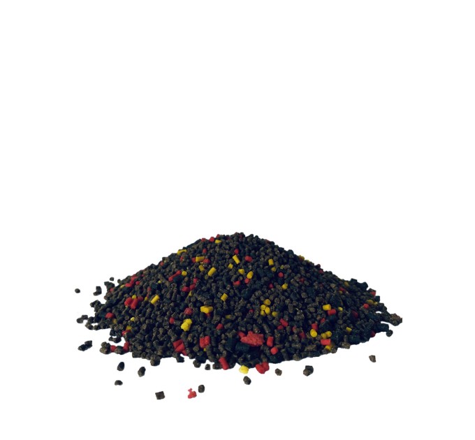 Прикорм для риби STICK METHOD MIX "КРІЛЬ ПОЛУНИЦЯ" 5 в 1 з Гамарусом та Мука Криля UKR FISH 450 г