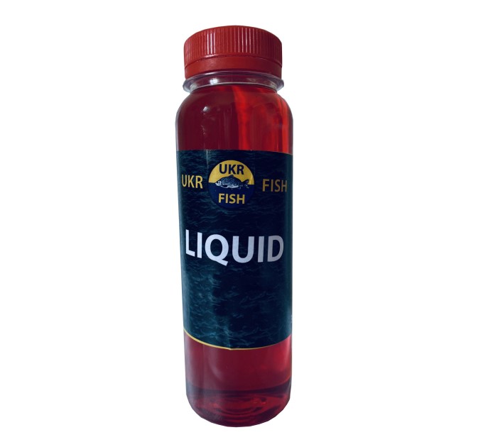 Ліквід Liquid ФРУКТОВИЙ МІКС рідка добавка UKR FISH 300 мл, на прикорм для залучення риби