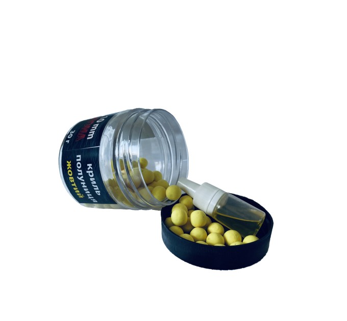 Pop up бойл AROMA Насадка для плавання 30 г UKR FISH "Кукурудза тигровий горіх" 10 мм для лову для флет-фідера