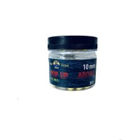 Pop up бойл AROMA Насадка для плавання 30 г UKR FISH "Криль полуниця" 10 мм для лову для флет-фідера